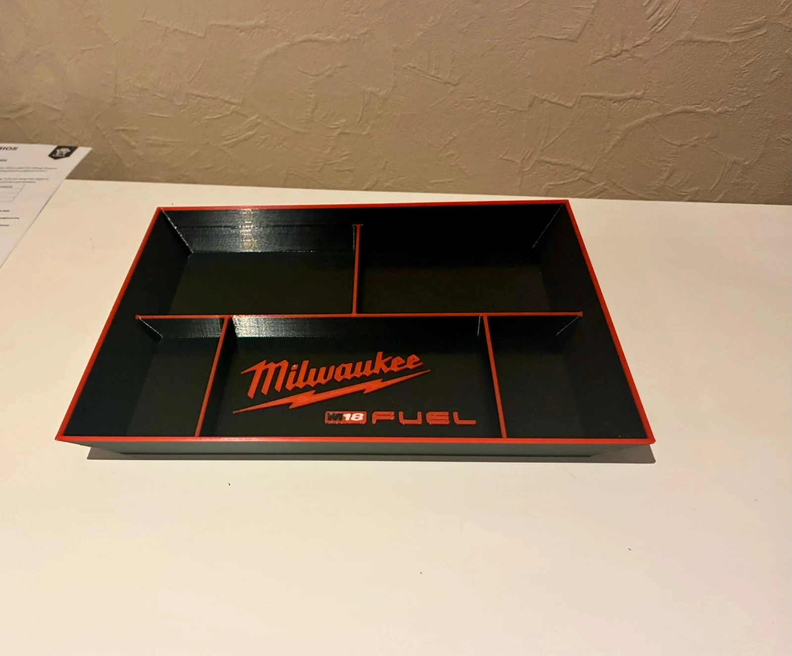 Plateau déco Milwaukee M18 FUEL – Impression 3D